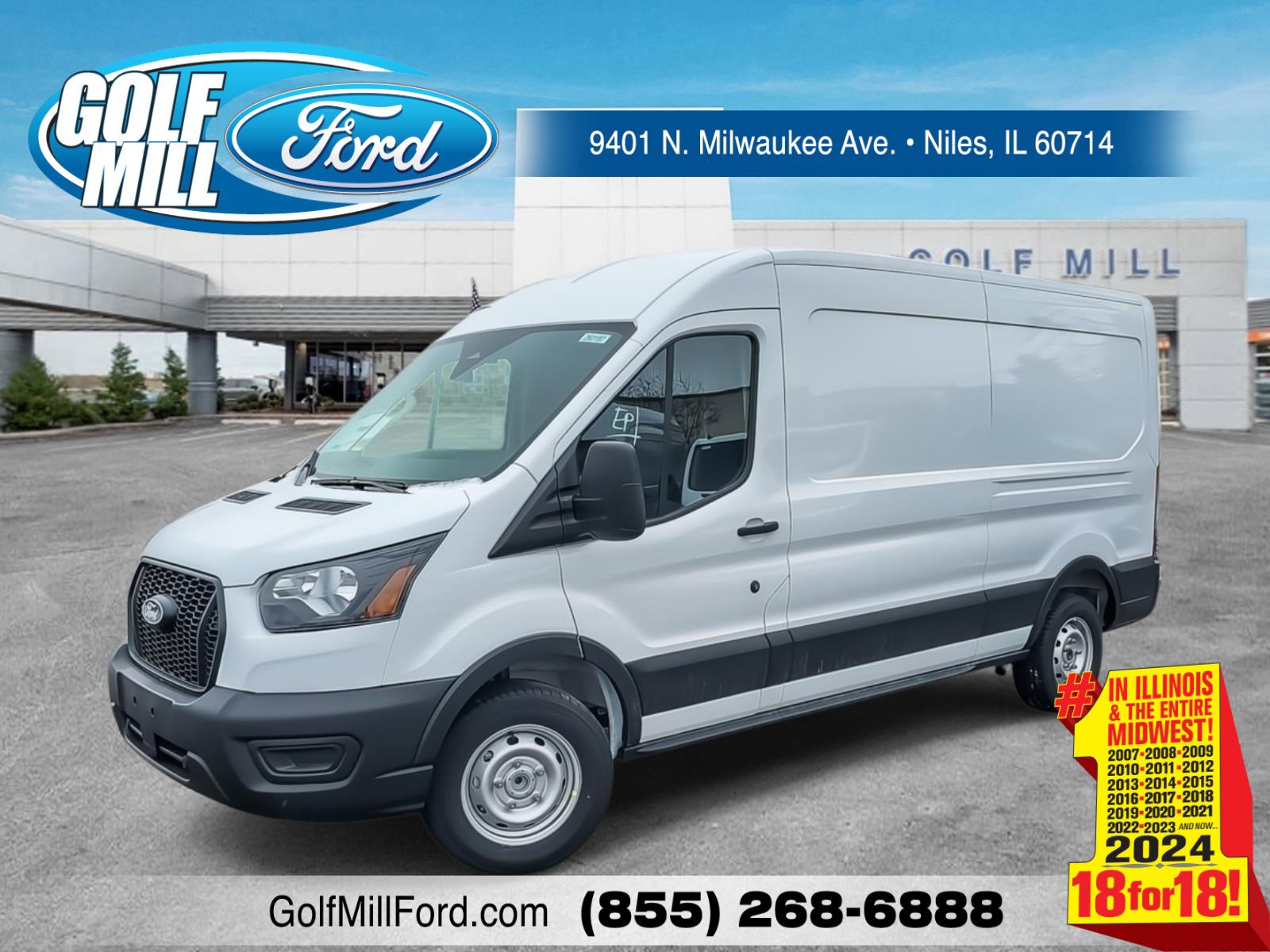 New 2026 Ford Transit 250 Medium Roof Empty Cargo Van - photo 10