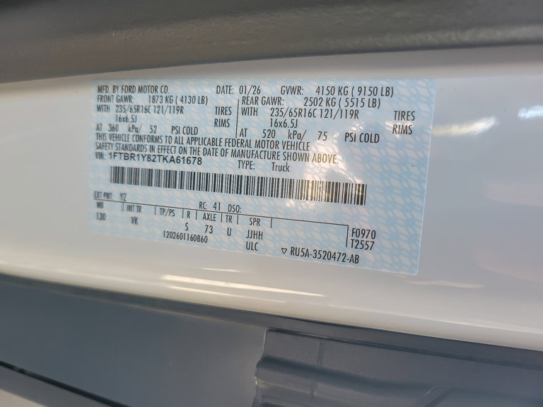 New 2026 Ford Transit 250 Low Roof Empty Cargo Van - photo 15