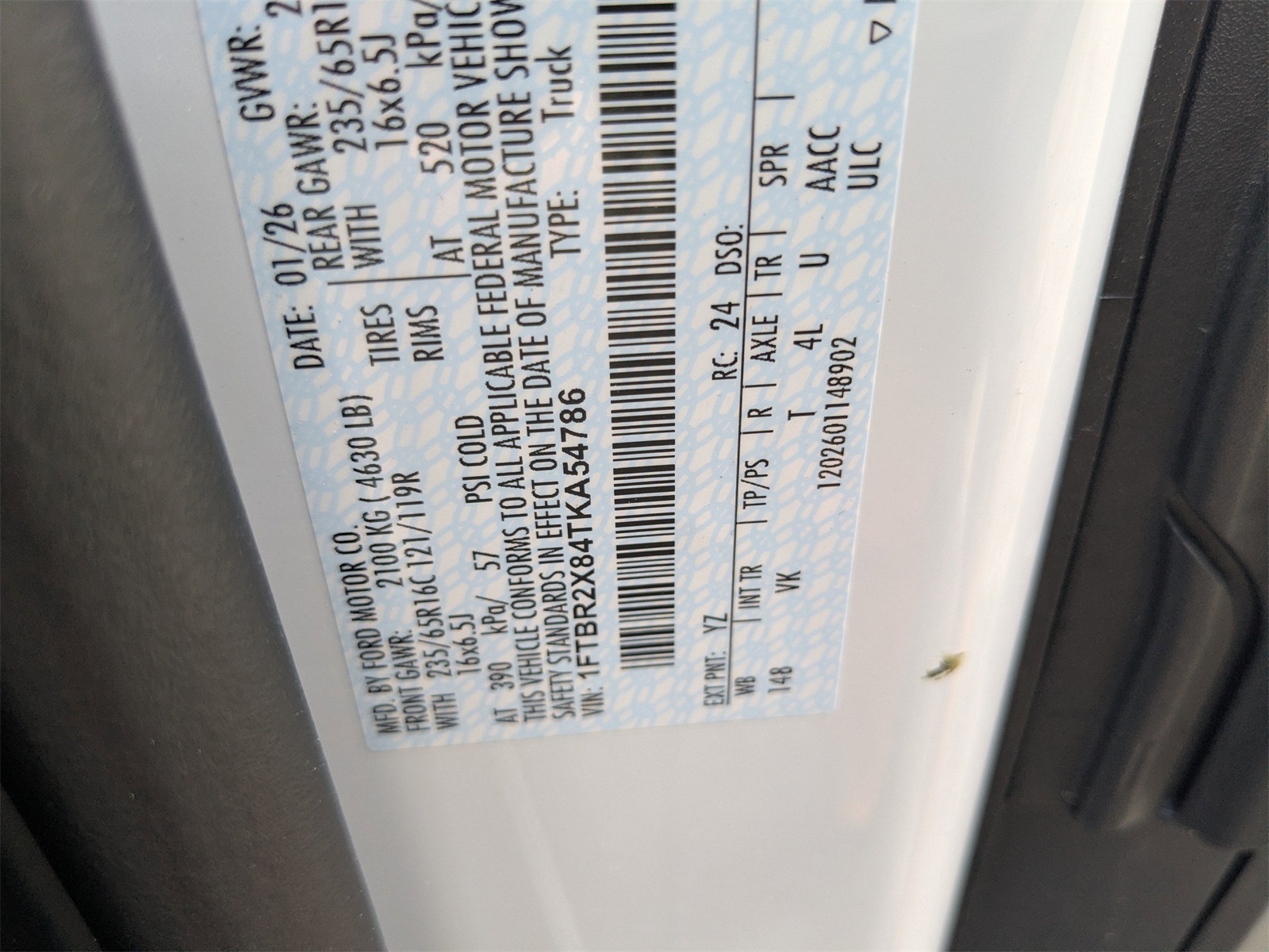 New 2026 Ford Transit 250 High Roof Empty Cargo Van - photo 18