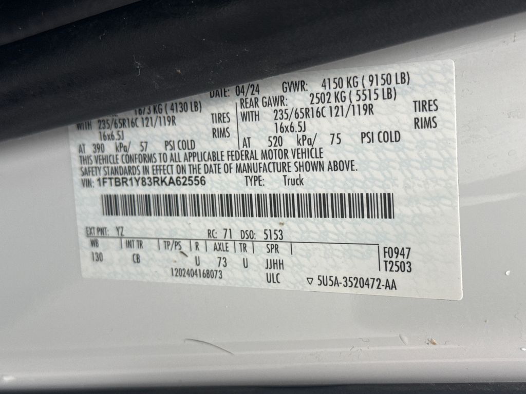 Used 2024 Ford Transit 250 Low Roof Empty Cargo Van - photo 14