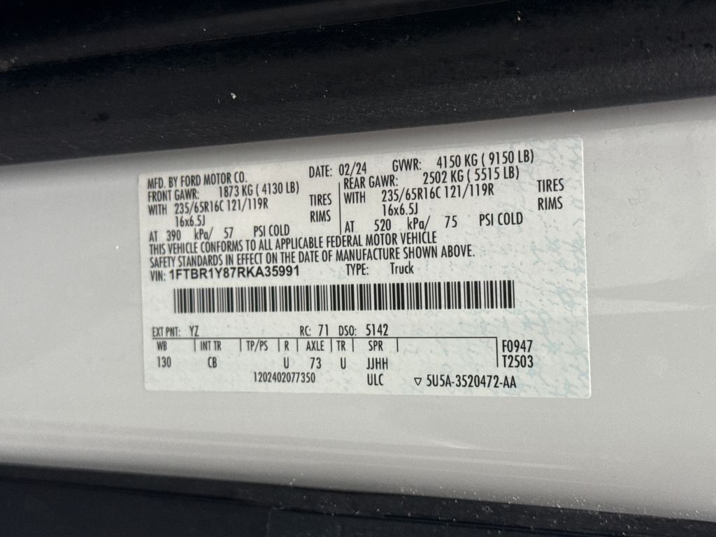 Used 2024 Ford Transit 250 Low Roof Empty Cargo Van - photo 13