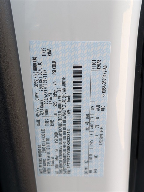 New 2025 Ford Transit 150 Low Roof Empty Cargo Van - photo 22