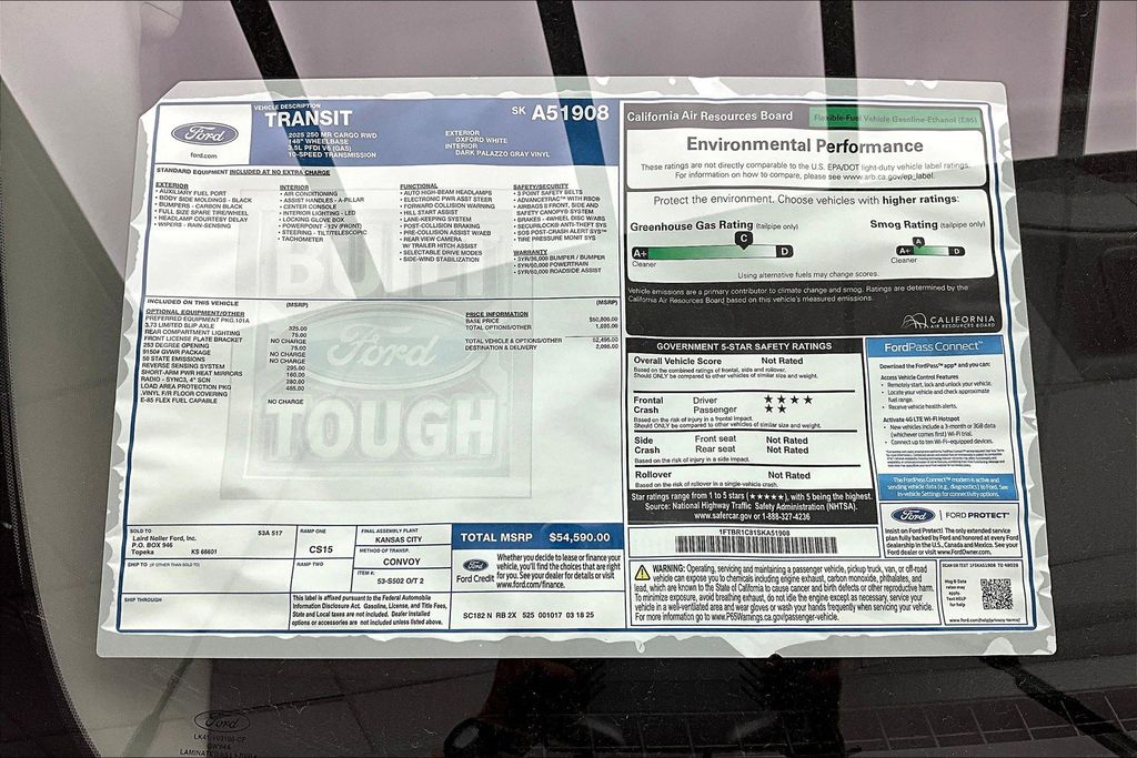 New 2025 Ford Transit 250 Medium Roof Empty Cargo Van - photo 14