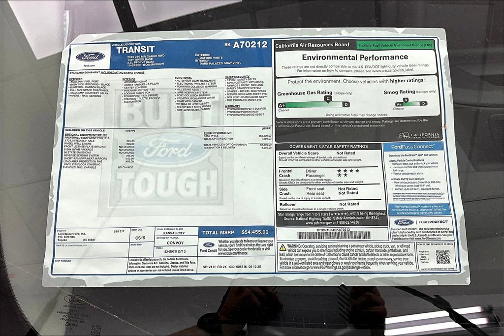 New 2025 Ford Transit 250 Medium Roof Empty Cargo Van - photo 14