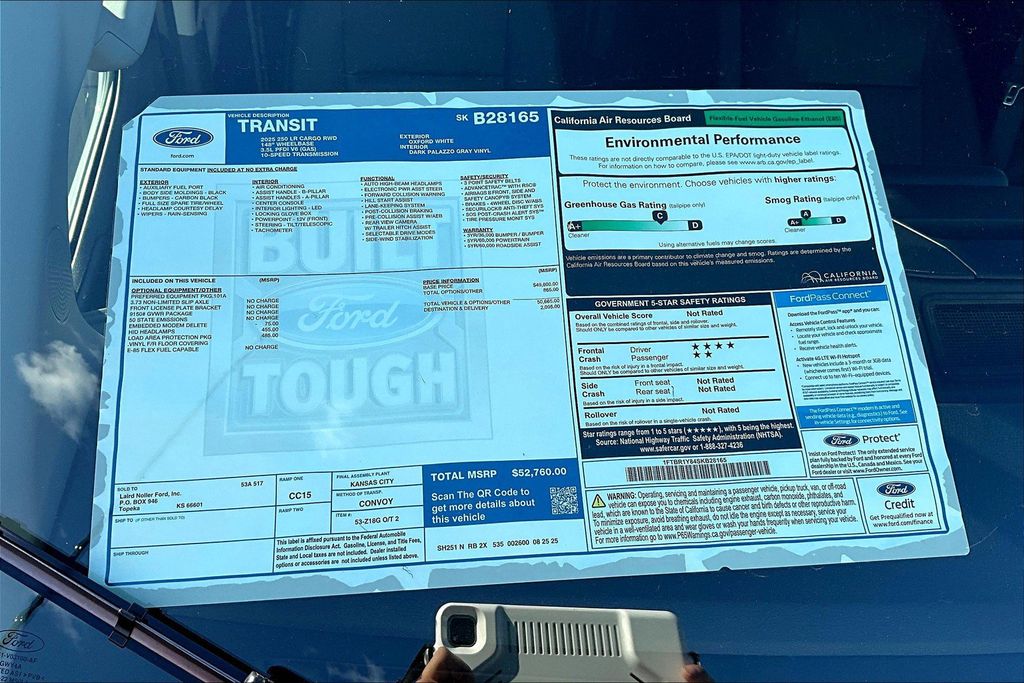 New 2025 Ford Transit 250 Low Roof Empty Cargo Van - photo 13