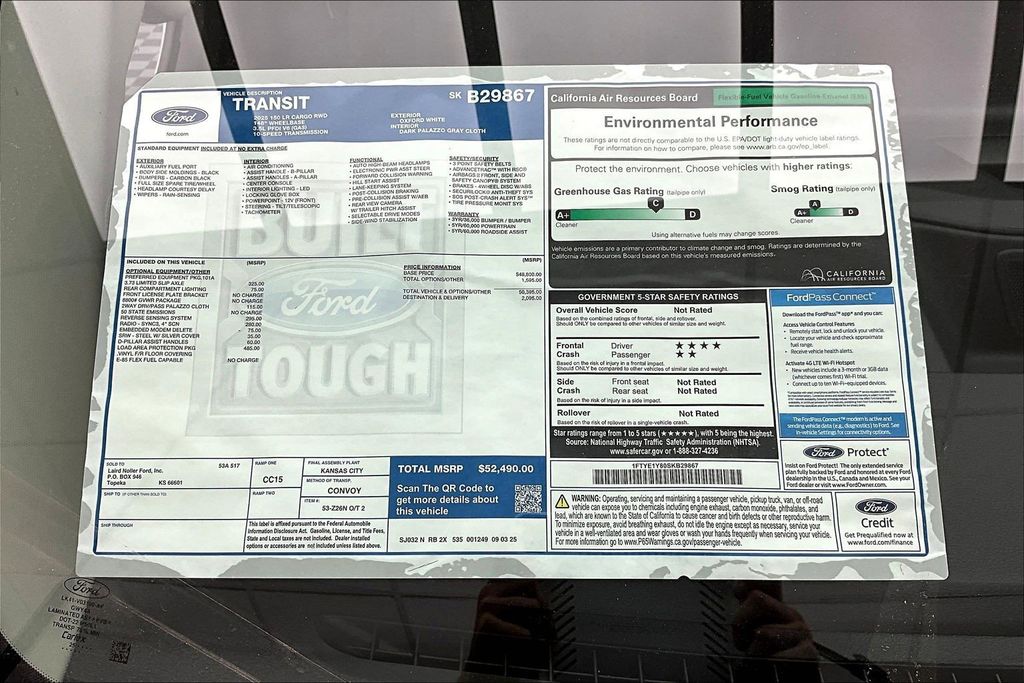 New 2025 Ford Transit 150 Low Roof Empty Cargo Van - photo 14