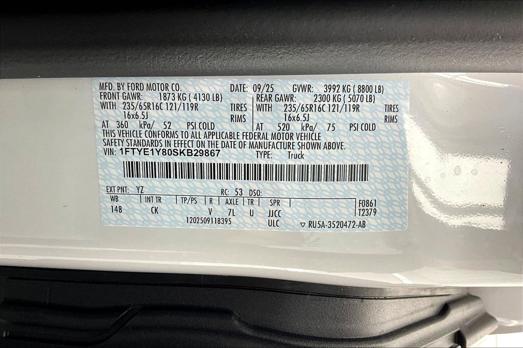 New 2025 Ford Transit 150 Low Roof Empty Cargo Van - photo 8