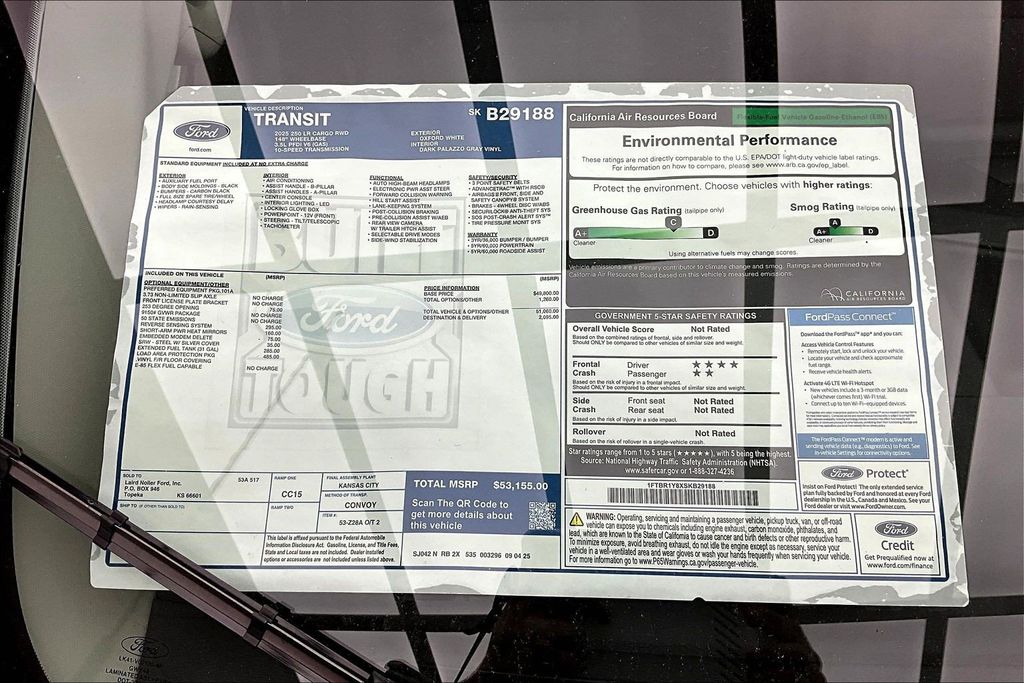 New 2025 Ford Transit 250 Low Roof Empty Cargo Van - photo 13