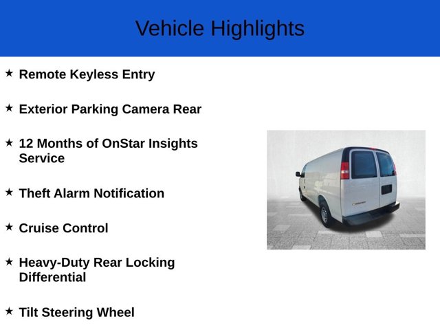 New 2025 Chevrolet Express 2500 Empty Cargo Van - photo 7