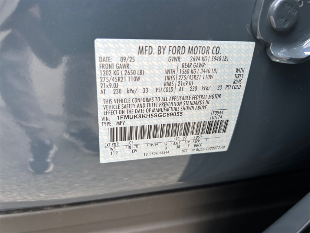 New 2025 Ford Explorer ST-Line - photo 25