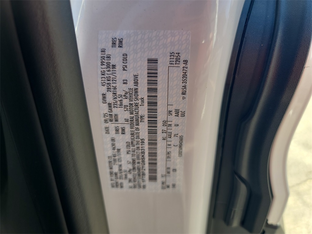 New 2025 Ford Transit 350 Low Roof Empty Cargo Van - photo 27