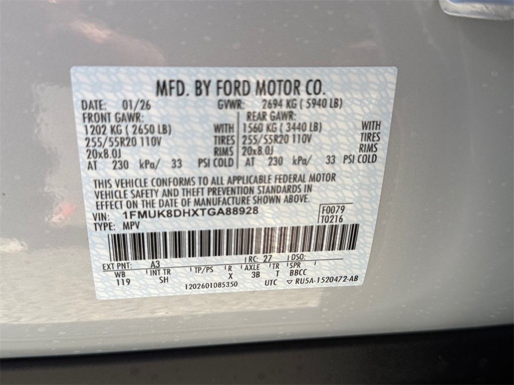 New 2026 Ford Explorer ACTIV - photo 26