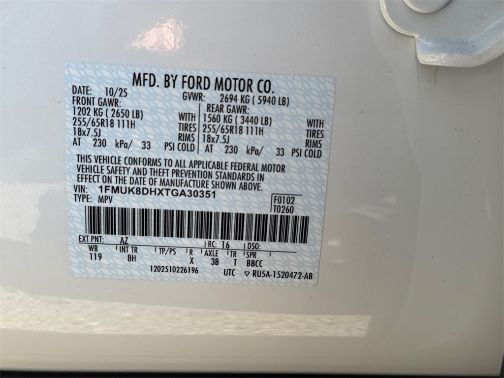 New 2026 Ford Explorer ACTIV - photo 26