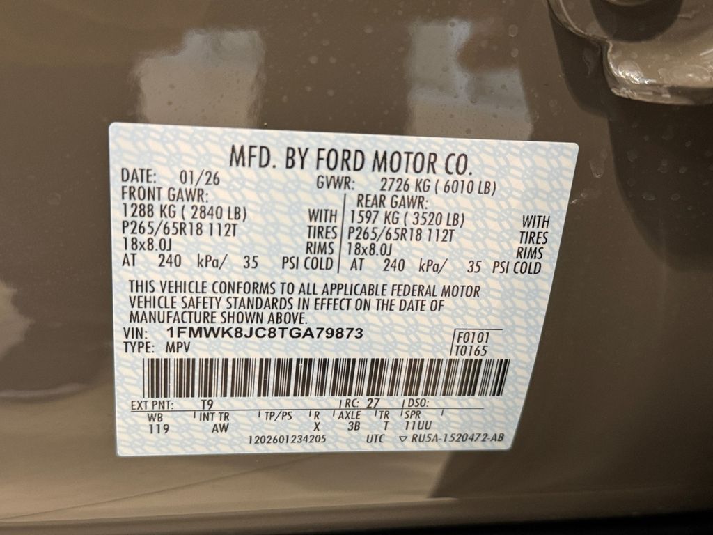 New 2026 Ford Explorer Tremor - photo 28