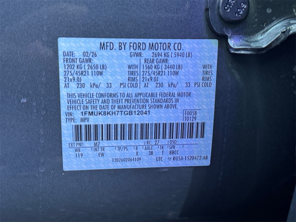 New 2026 Ford Explorer ST-Line - photo 27