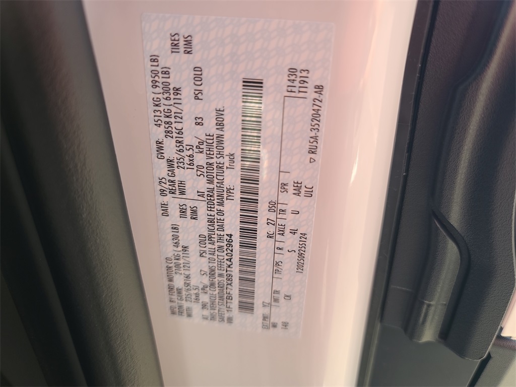 New 2026 Ford Transit 350 High Roof Empty Cargo Van - photo 27
