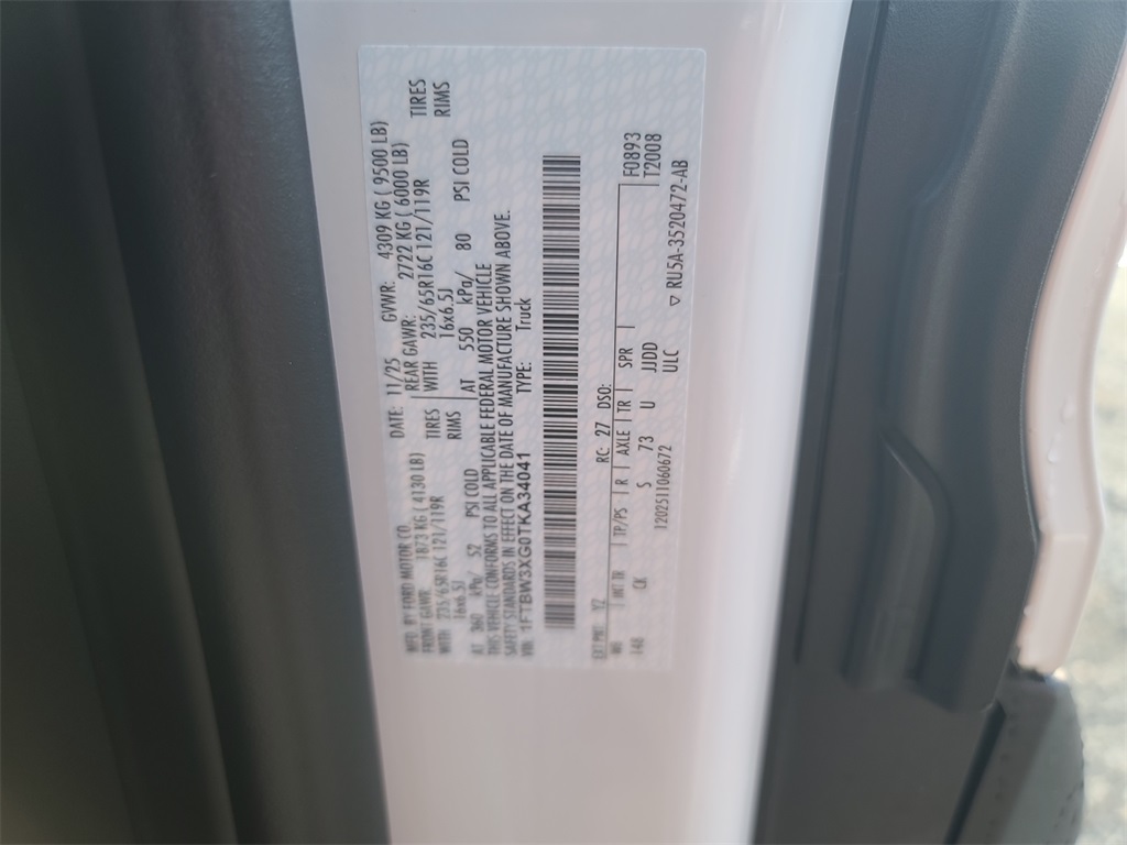 New 2026 Ford Transit 350 High Roof Empty Cargo Van - photo 28