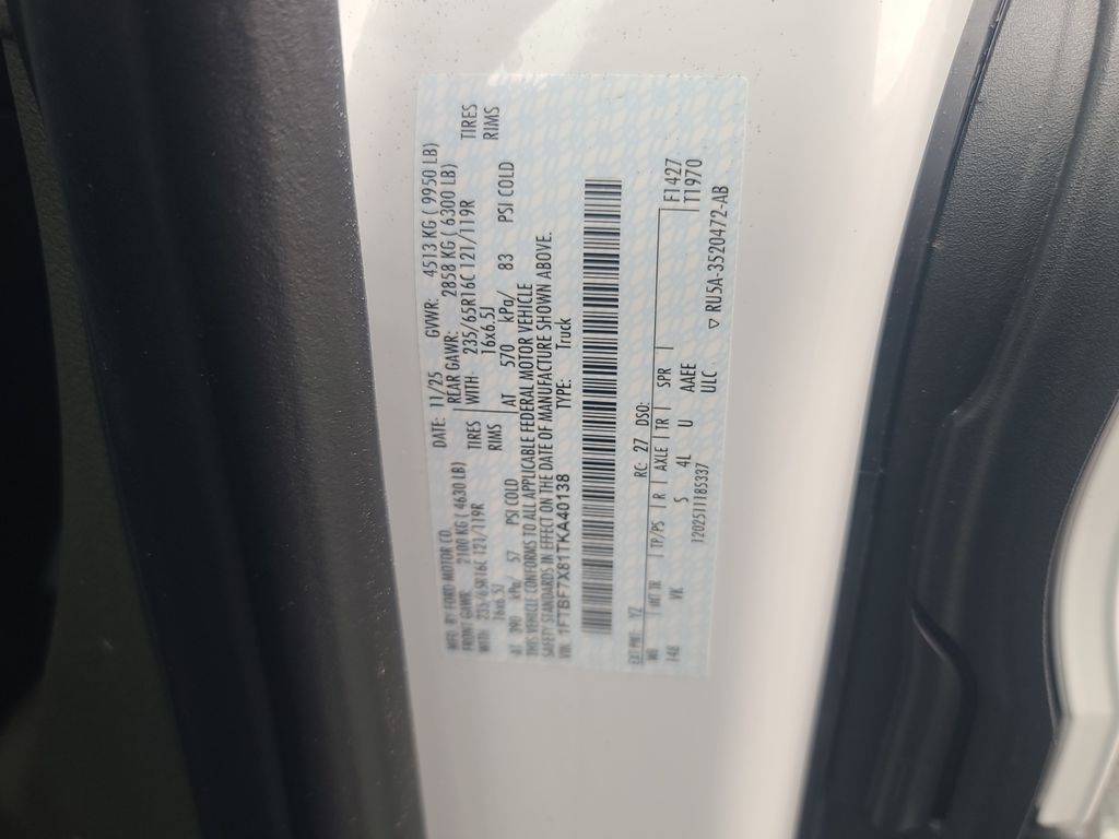 New 2026 Ford Transit 350 High Roof Empty Cargo Van - photo 29