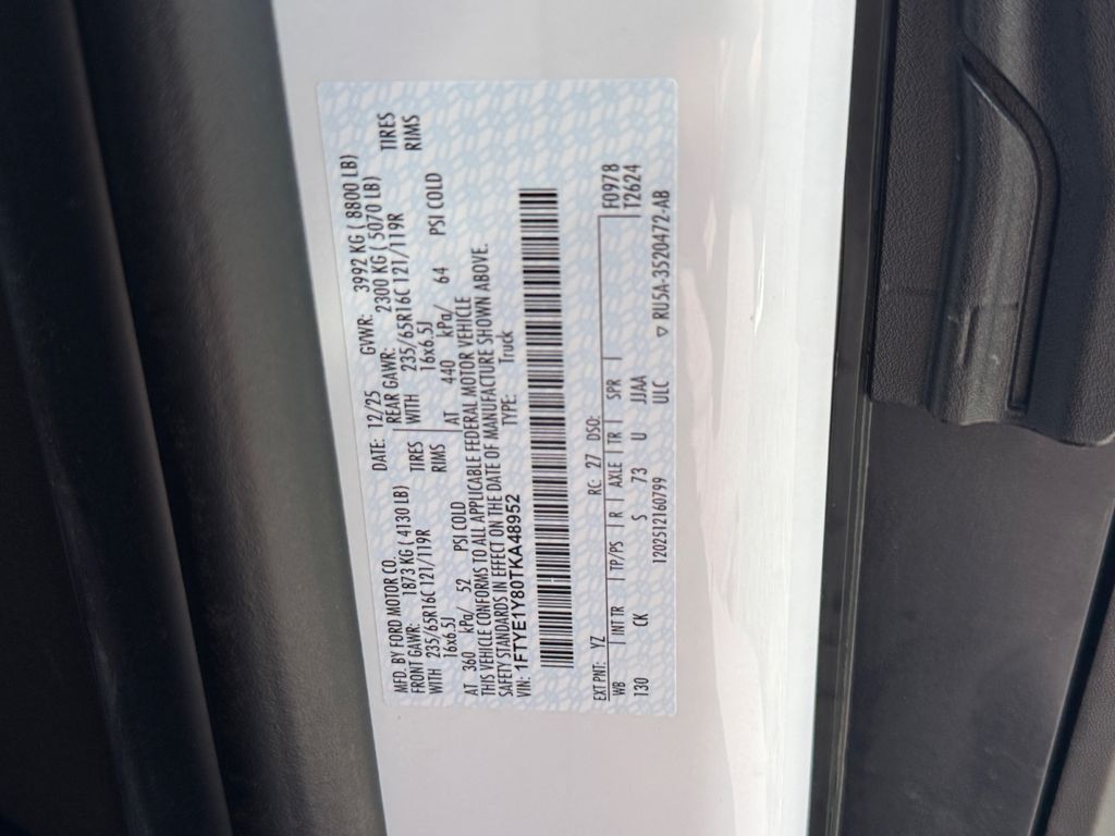 New 2026 Ford Transit 150 Low Roof Empty Cargo Van - photo 29