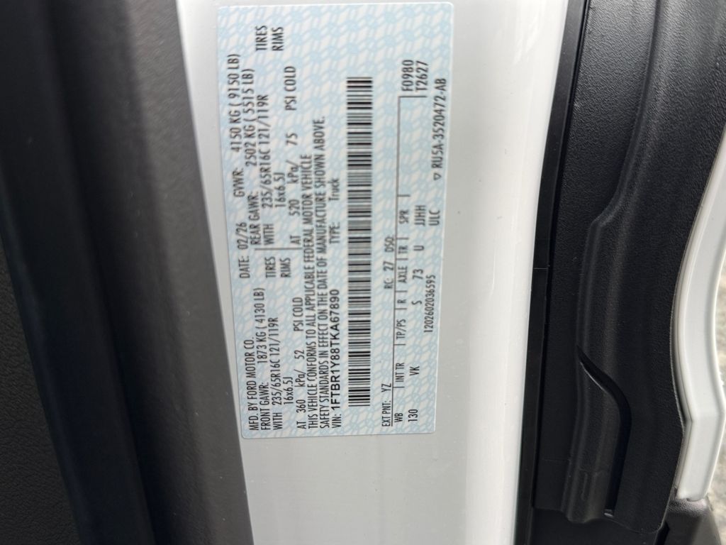New 2026 Ford Transit 250 Low Roof Empty Cargo Van - photo 28