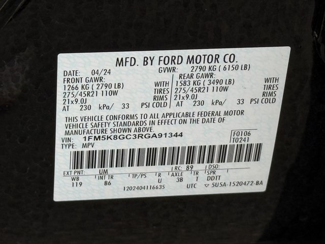 Used 2024 Ford Explorer ST - photo 33