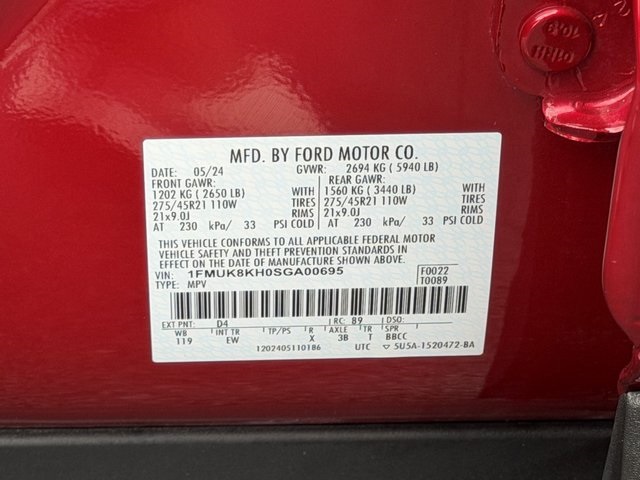 Used 2025 Ford Explorer ST-Line - photo 43
