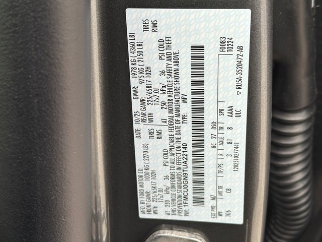 New 2026 Ford Escape ACTIV - photo 3