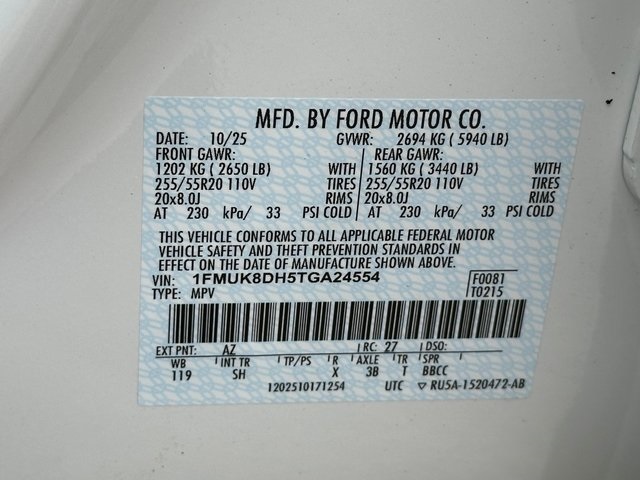 New 2026 Ford Explorer ACTIV - photo 3
