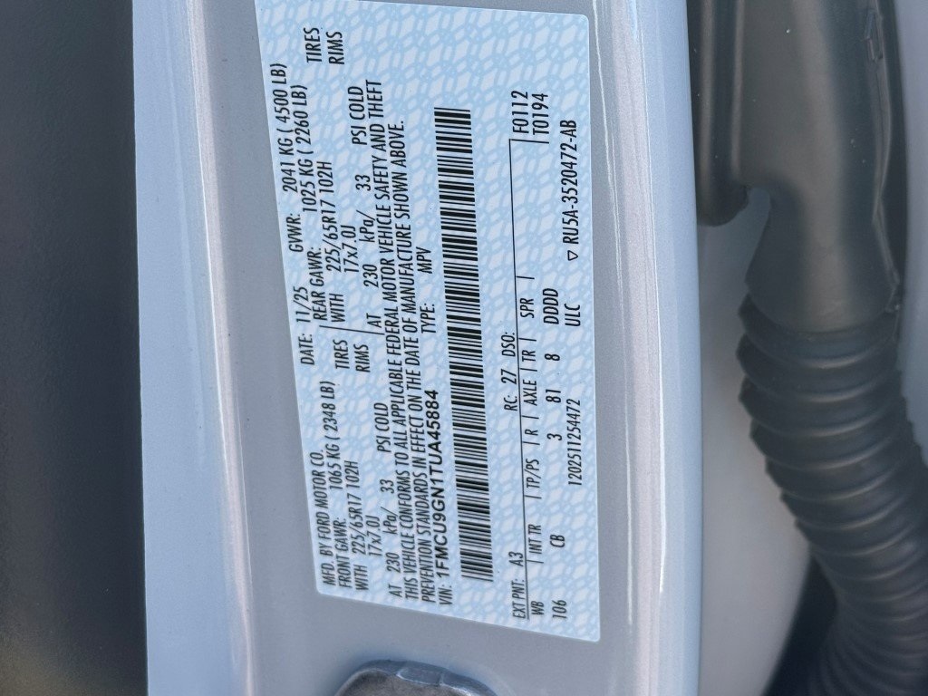 New 2026 Ford Escape ACTIV - photo 7