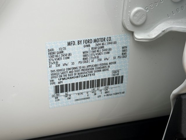 New 2026 Ford Explorer ST-Line - photo 15