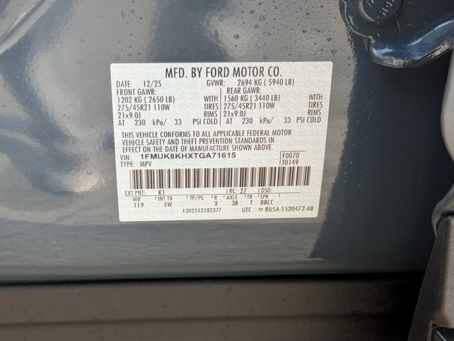 New 2026 Ford Explorer ST-Line - photo 9