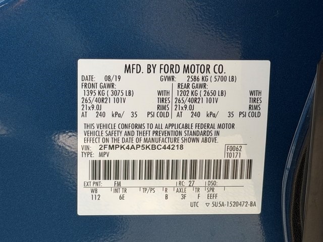 Used 2019 Ford Edge ST - photo 43