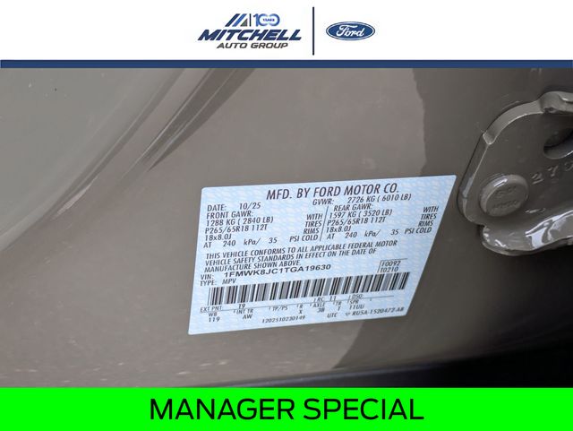 New 2026 Ford Explorer Tremor - photo 38