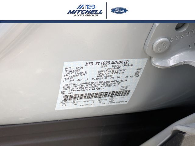New 2026 Ford Explorer Tremor - photo 38