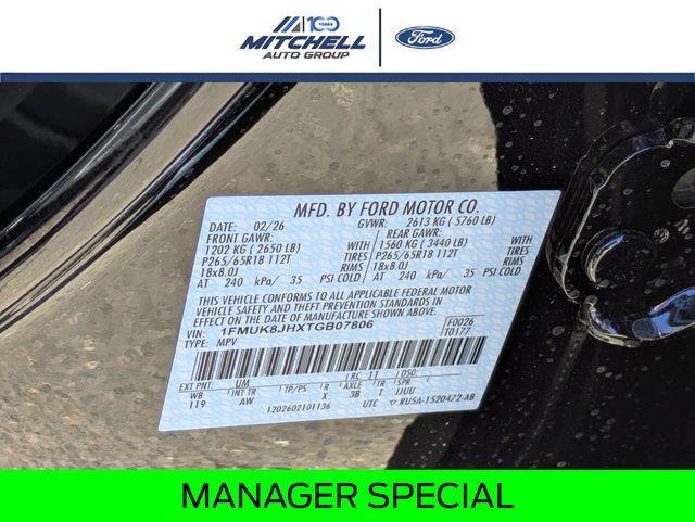 New 2026 Ford Explorer Tremor - photo 37