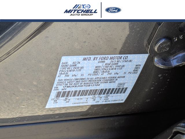 New 2026 Ford Explorer Tremor - photo 39