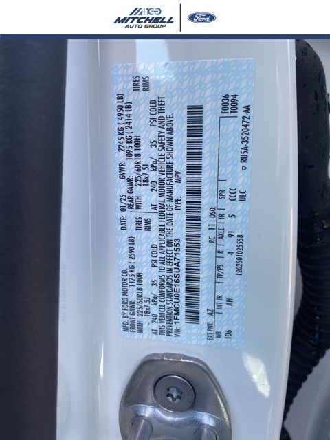 New 2025 Ford Escape Base - photo 30