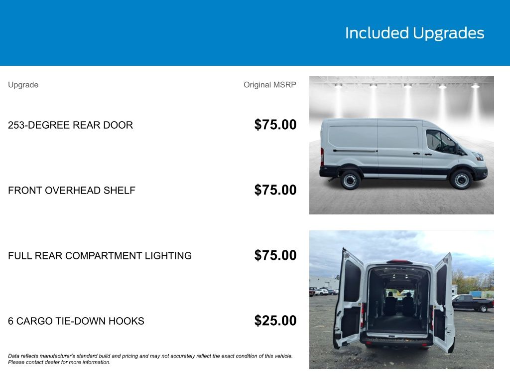 New 2025 Ford Transit 250 Medium Roof Empty Cargo Van - photo 23