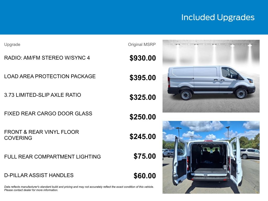 New 2025 Ford Transit 150 Low Roof Empty Cargo Van - photo 36