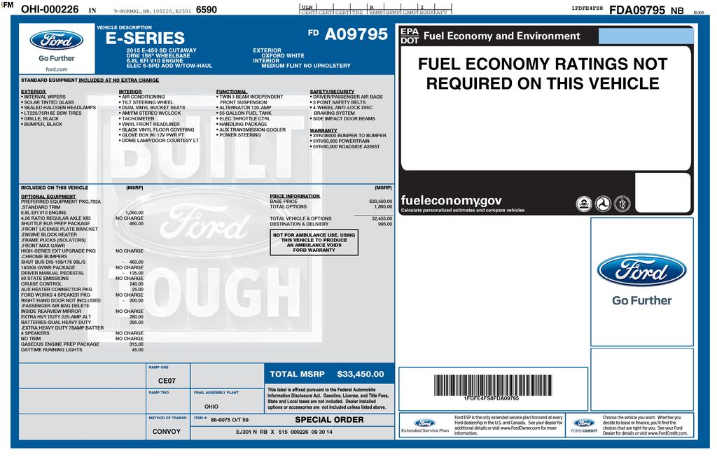 Used 2015 Ford E-450 Cutaway - photo 13
