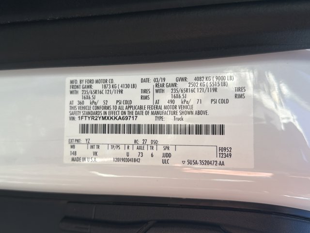 Used 2019 Ford Transit 250 Low Roof Empty Cargo Van - photo 31