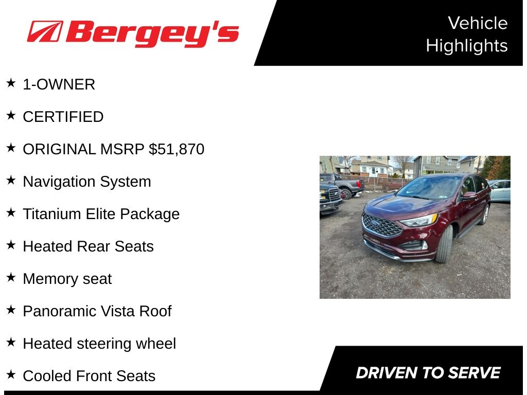 Used 2023 Ford Edge Titanium - photo 39