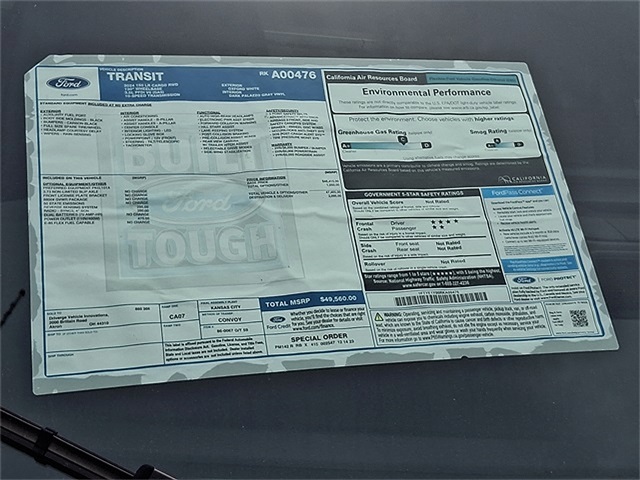New 2024 Ford Transit 150 Low Roof Empty Cargo Van - photo 5