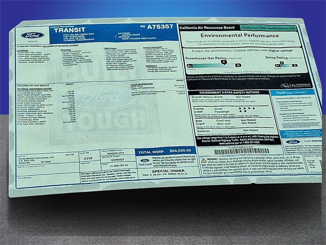New 2024 Ford Transit 250 Medium Roof Empty Cargo Van - photo 3