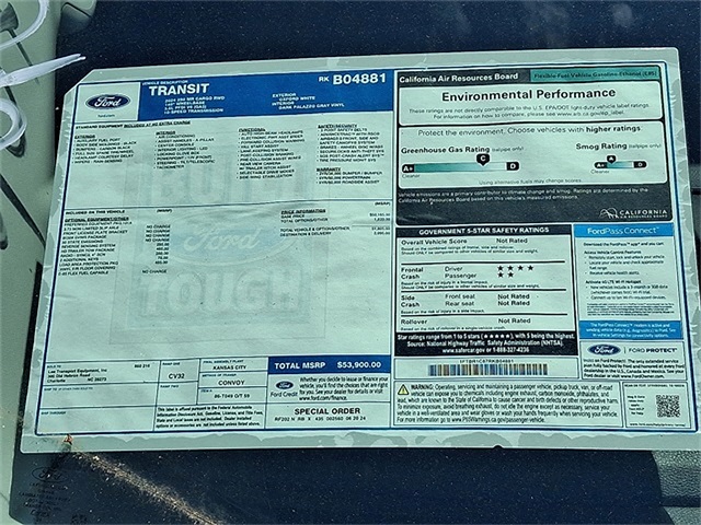 New 2024 Ford Transit 250 Medium Roof Empty Cargo Van - photo 4