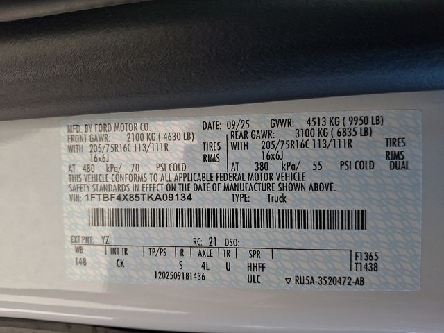 New 2026 Ford Transit 350 High Roof Empty Cargo Van - photo 10