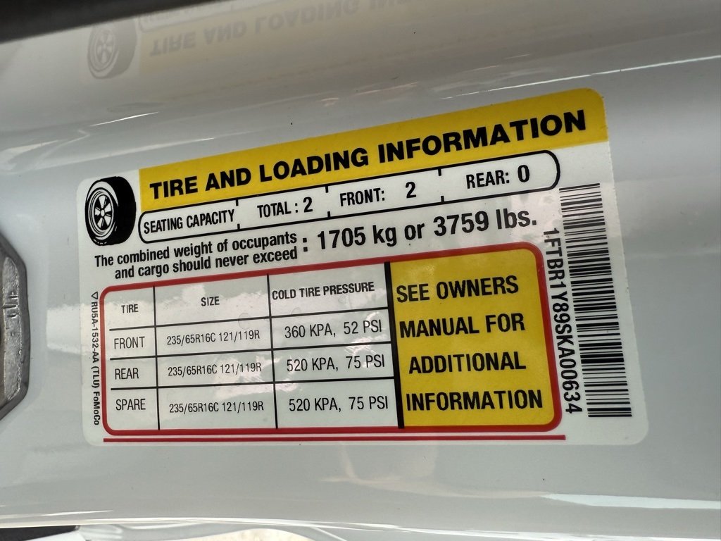 New 2025 Ford Transit 250 Low Roof Empty Cargo Van - photo 34