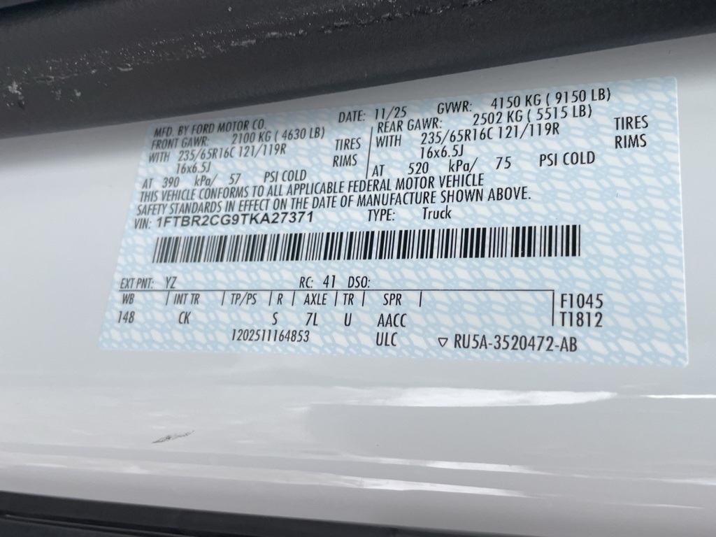 New 2026 Ford Transit 250 Medium Roof Empty Cargo Van - photo 31