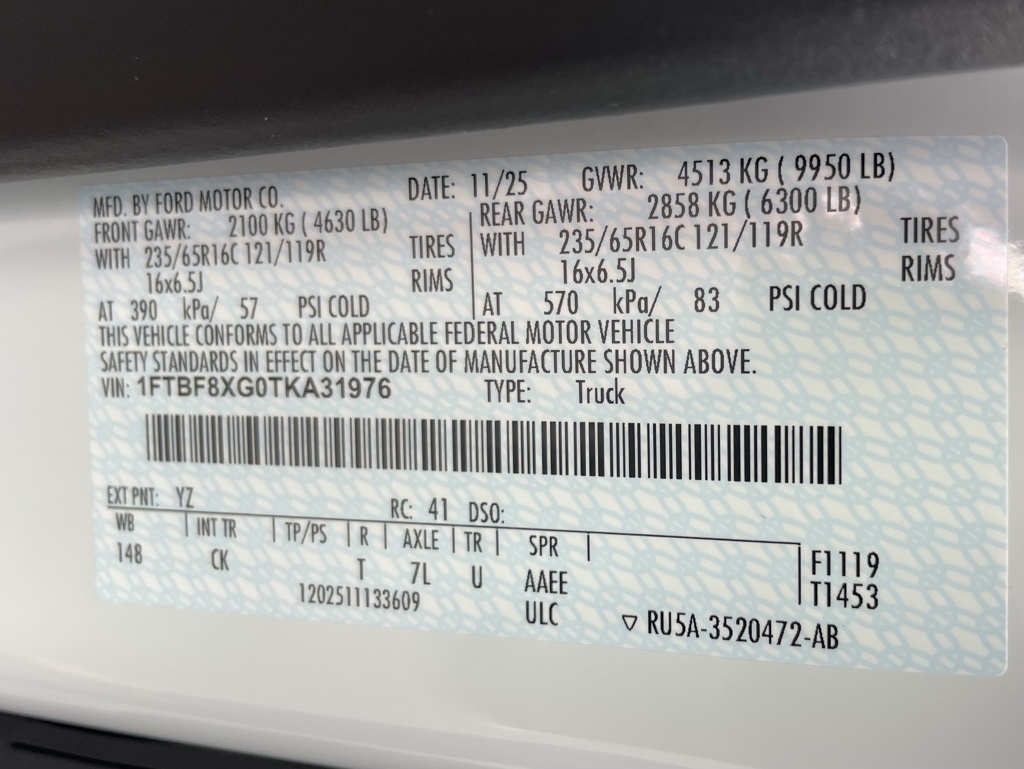 New 2026 Ford Transit 350 HD High Roof Empty Cargo Van - photo 34