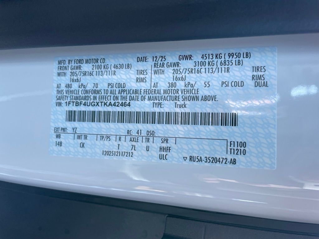 New 2026 Ford Transit 350 HD High Roof Empty Cargo Van - photo 33